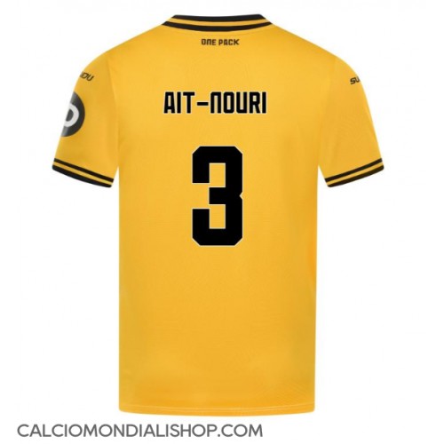 Maglie da calcio Wolves Rayan Ait-Nouri #3 Prima Maglia 2024-25 Manica Corta